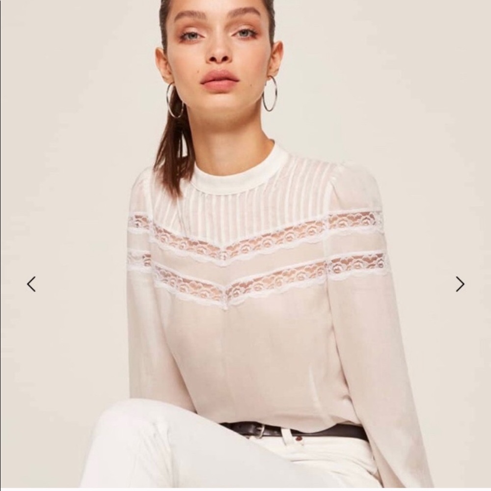 NWT REFORMATION CHARLESTON TOP XL